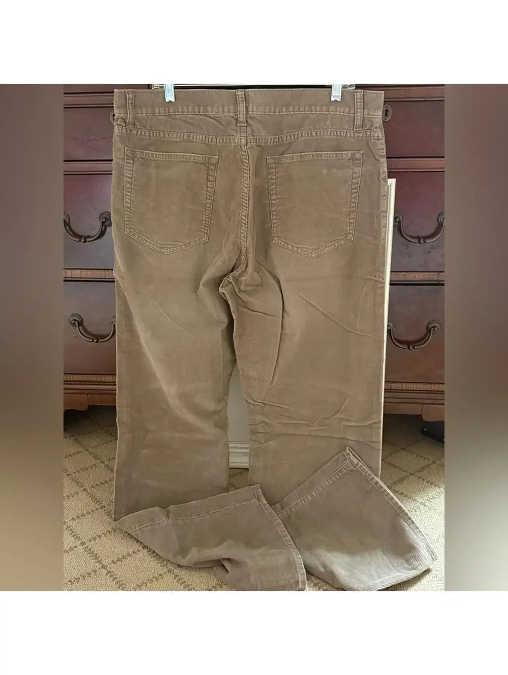 J. Crew brown thin waled corduroy pants 35 x 32 Relaxed Fit